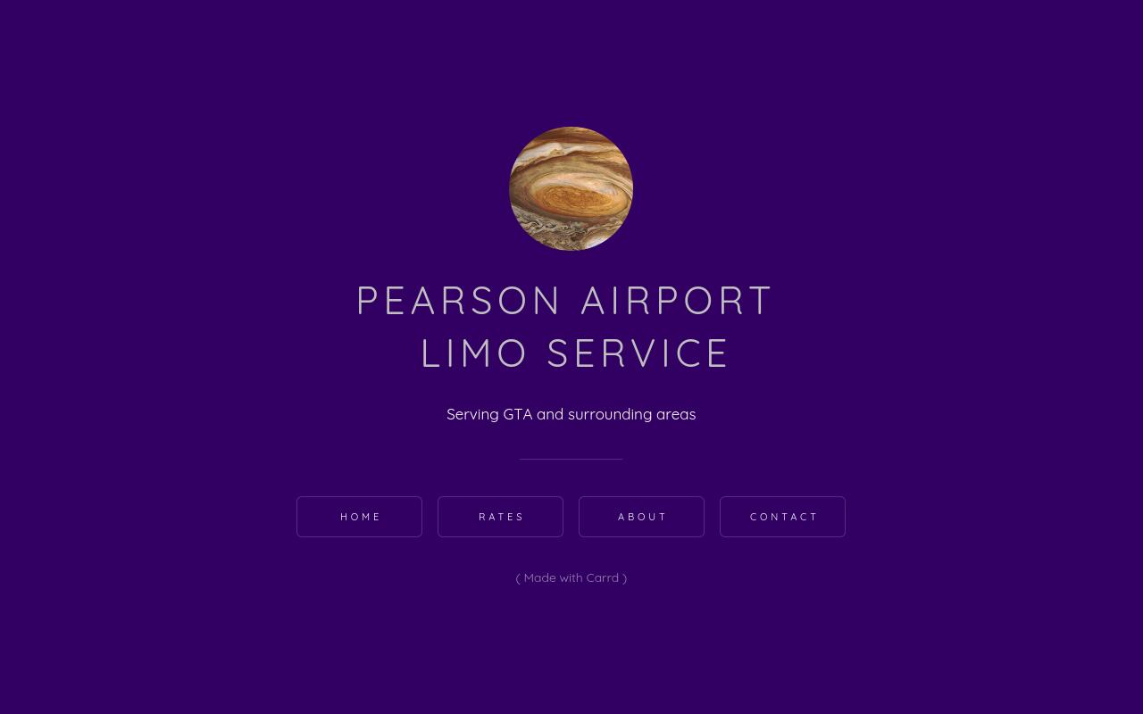 Carrd profile picture for @pearson